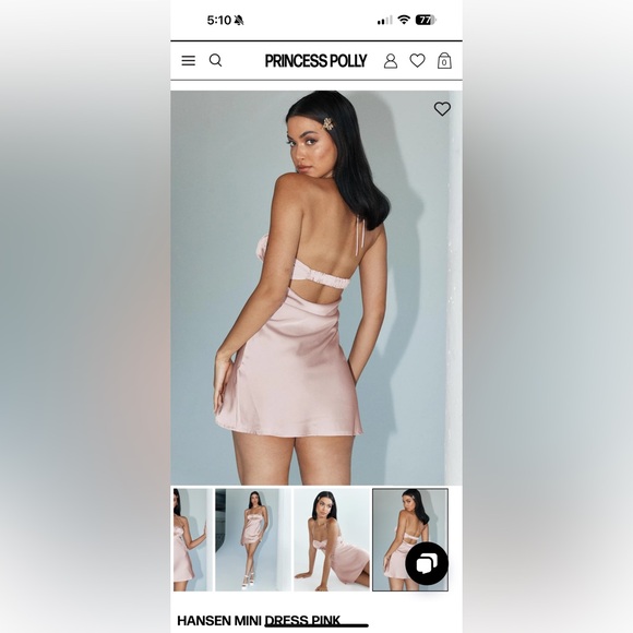 Princess Polly Hansen Mini Dress - Picture 2 of 6